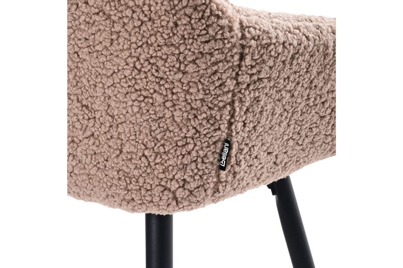 Barstol Casmalia set om 2 Beige/svart - Beige/svart - Möbler - Matplats - Barmöbler - Barstolar