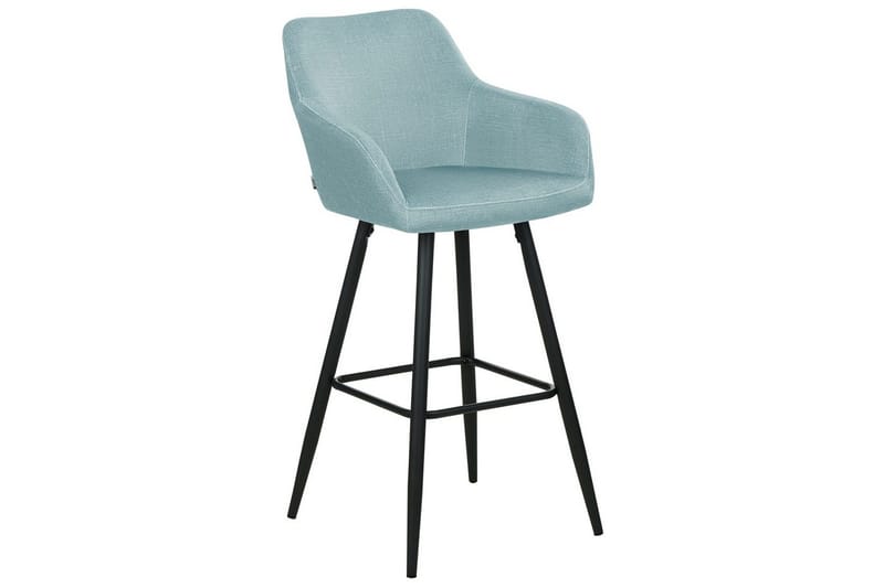 Barstol Casmalia set om 2 Blå-Svart - Blå-Svart - Möbler - Matplats - Barmöbler - Barstolar