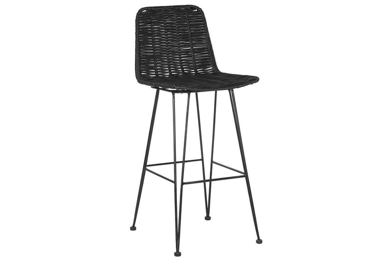 Barstol Cassita set om 2 Svart - Svart - Möbler - Matplats - Barmöbler - Barstolar