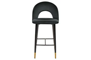 Barstol Falton set om 2 Svart-Guld - Svart-Guld - Möbler - Matplats - Barmöbler - Barstolar