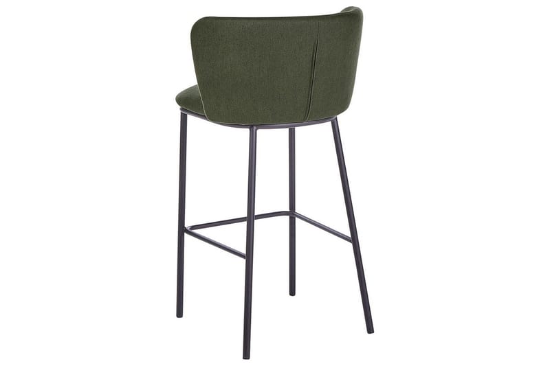 Barstol Mina set om 2 Grön-Svart - Grön-Svart - Möbler - Matplats - Barmöbler - Barstolar