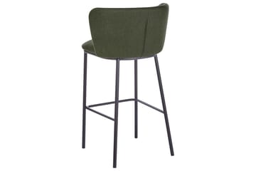 Barstol Mina set om 2 Grön-Svart - Grön-Svart - Möbler - Matplats - Barmöbler - Barstolar