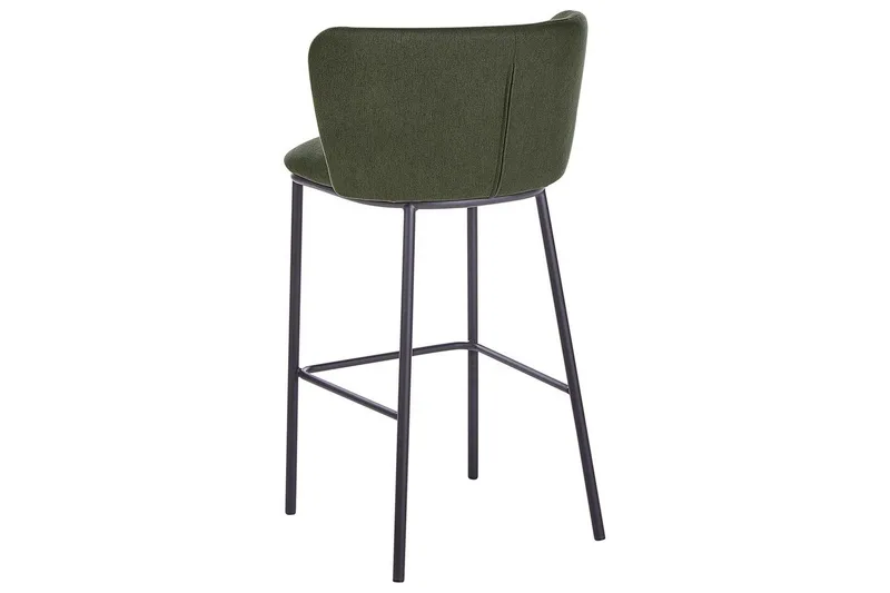 Barstol Mina set om 2 Grön-Svart - Grön-Svart - Möbler - Matplats - Barmöbler - Barstolar