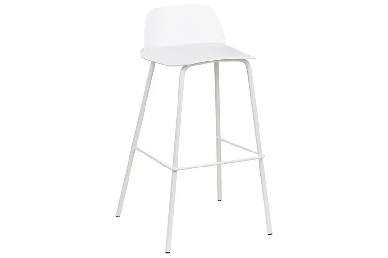 Barstol Mora set om 4 Vit - Vit - Möbler - Matplats - Barmöbler - Barstolar