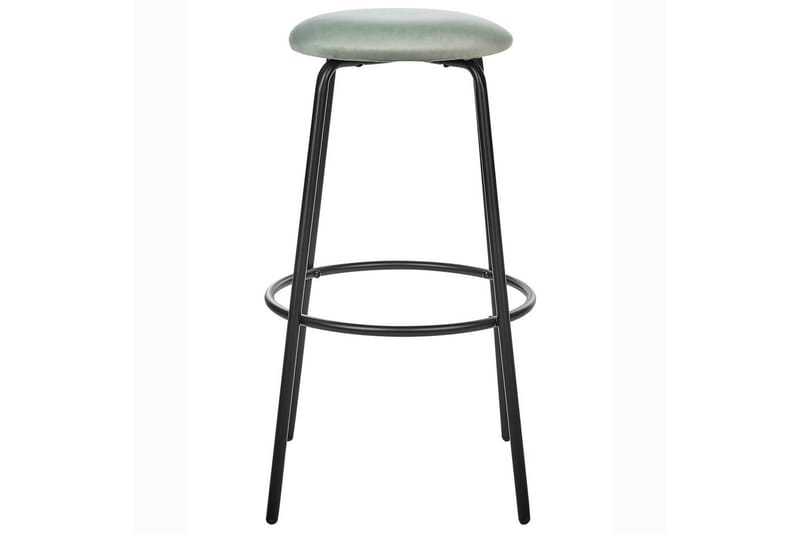 Barstol Morton set om 2 Grön-Svart - Grön-Svart - Möbler - Matplats - Barmöbler - Barstolar