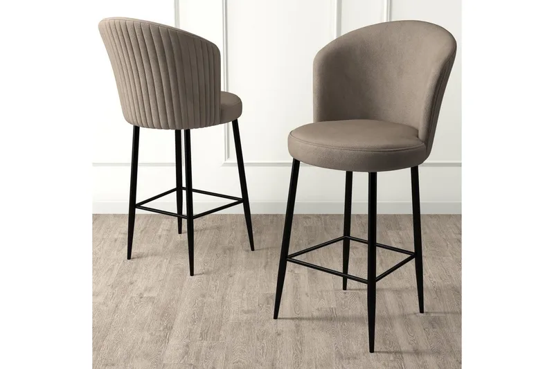 Barstol Redlands Cappuccino / svart - Cappuccino / svart - Möbler - Matplats - Barmöbler - Barstolar