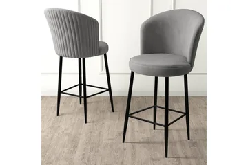 Barstol Redlands Grå / Svart - Grå / Svart - Möbler - Matplats - Barmöbler - Barstolar