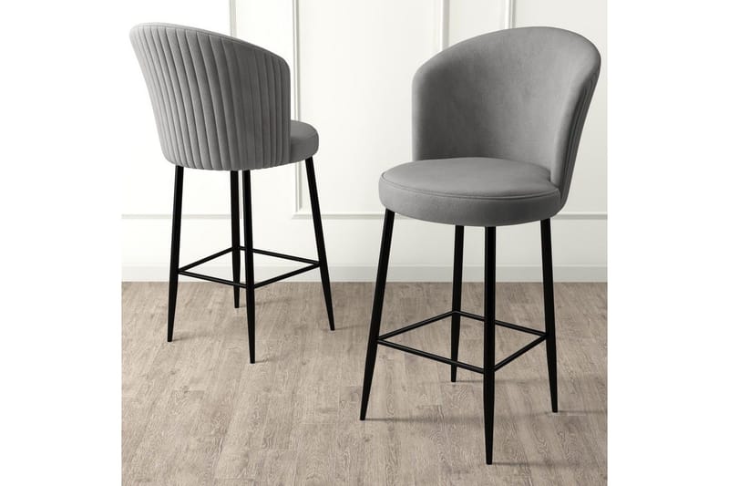 Barstol Redlands Grå / Svart - Grå / Svart - Möbler - Matplats - Barmöbler - Barstolar