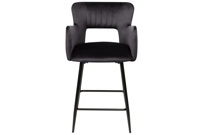 Barstol Sanilac set om 2 Svart - Svart - Möbler - Matplats - Barmöbler - Barstolar