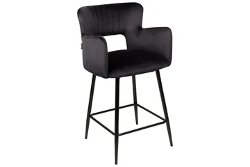 Barstol Sanilac set om 2 Svart - Svart - Möbler - Matplats - Barmöbler - Barstolar