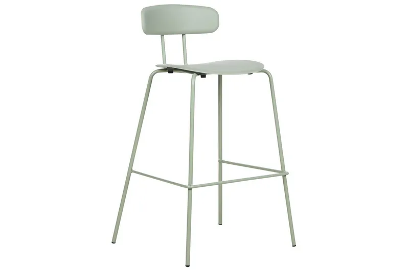 Barstol Sibley set om 2 Ljusgrön - Ljusgrön - Möbler - Matplats - Barmöbler - Barstolar