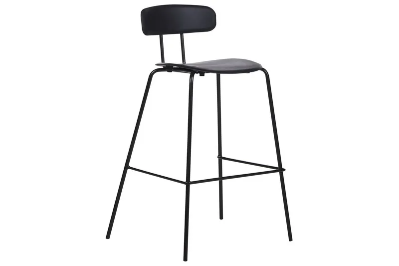 Barstol Sibley set om 2 Svart - Svart - Möbler - Matplats - Barmöbler - Barstolar