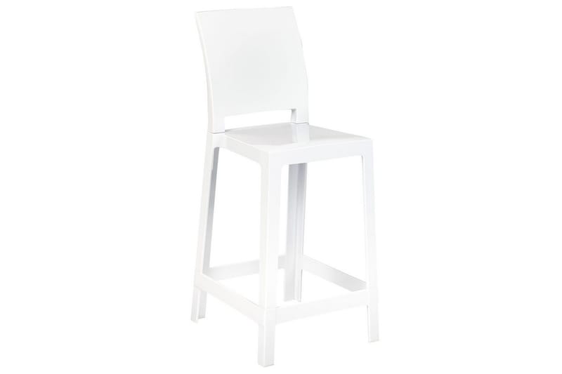 Barstol Wellington set om 2 Vit - Vit - Möbler - Matplats - Barmöbler - Barstolar