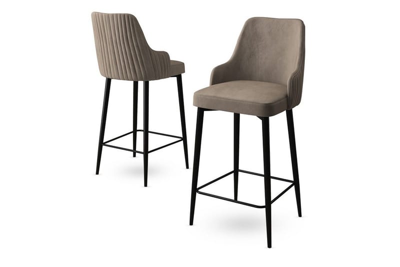 Barstol Ydra Cappuccino / svart - Cappuccino / svart - Möbler - Matplats - Barmöbler - Barstolar