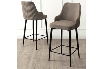 Barstol Ydra Cappuccino / svart - Cappuccino / svart - Möbler - Matplats - Barmöbler - Barstolar