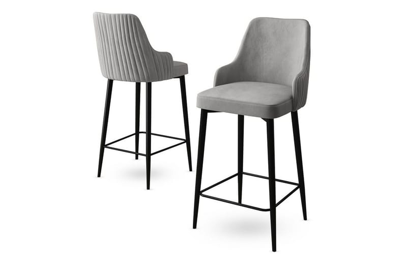 Barstol Ydra Grå / Svart - Grå / Svart - Möbler - Matplats - Barmöbler - Barstolar