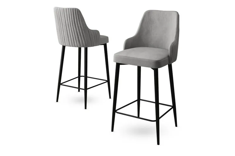 Barstol Ydra Grå / Svart - Grå / Svart - Möbler - Matplats - Barmöbler - Barstolar