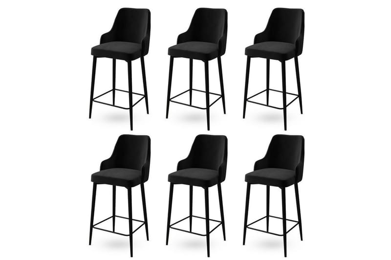 Barstol Ydra Six Svart - Svart - Möbler - Matplats - Barmöbler - Barstolar