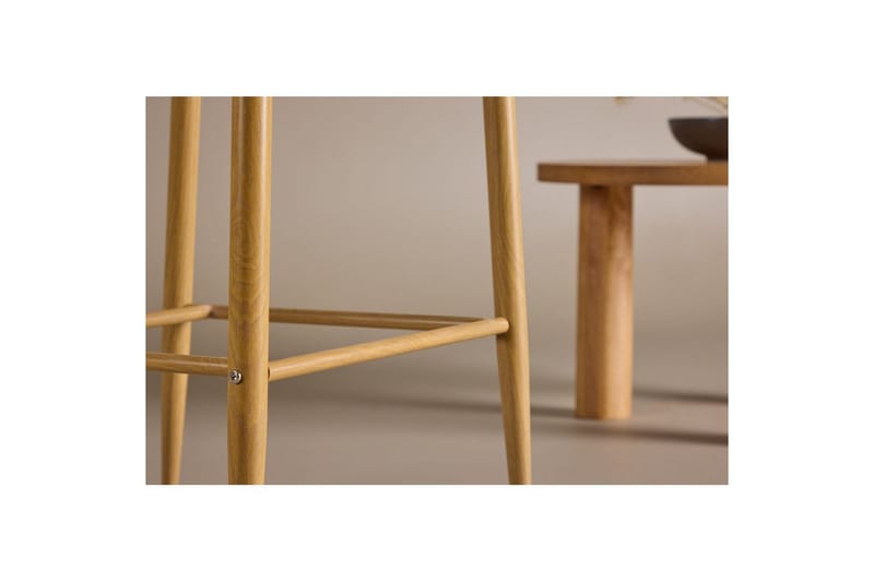 Barstol Plaza - Natur/Mörkgrå - Möbler - Matplats - Barmöbler - Barstolar