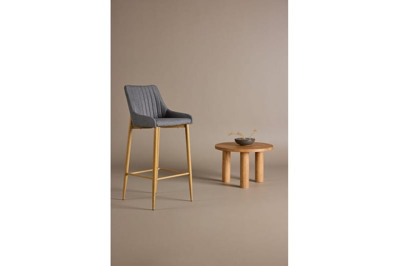 Barstol Plaza - Natur/Mörkgrå - Möbler - Matplats - Barmöbler - Barstolar