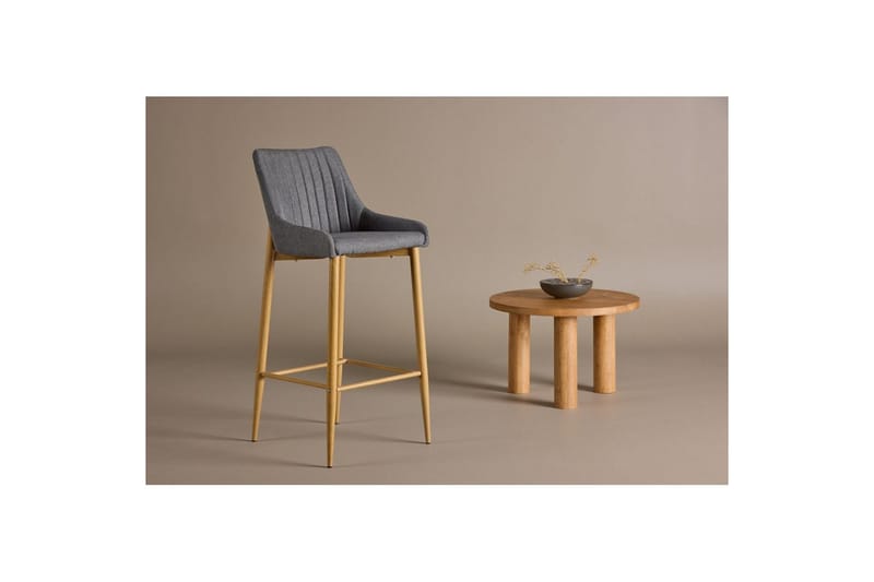 Barstol Plaza - Natur/Mörkgrå - Möbler - Matplats - Barmöbler - Barstolar