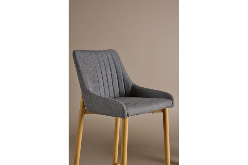 Barstol Plaza - Natur/Mörkgrå - Möbler - Matplats - Barmöbler - Barstolar