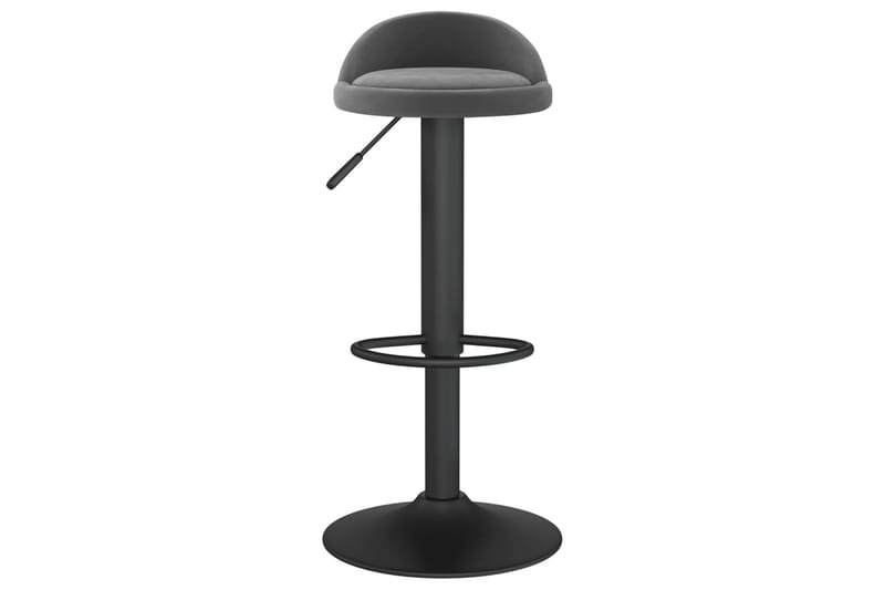 Barstol mörkgrå sammet - Grå - Möbler - Matplats - Barmöbler - Barstolar