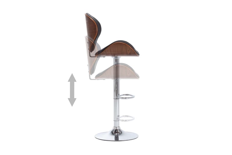Barstol svart konstläder - Svart - Möbler - Matplats - Barmöbler - Barstolar