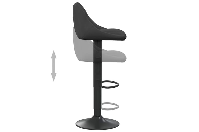 Barstol svart sammet - Svart - Möbler - Matplats - Barmöbler - Barstolar