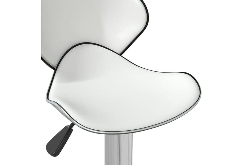 Barstol vit konstläder - Vit - Möbler - Matplats - Barmöbler - Barstolar