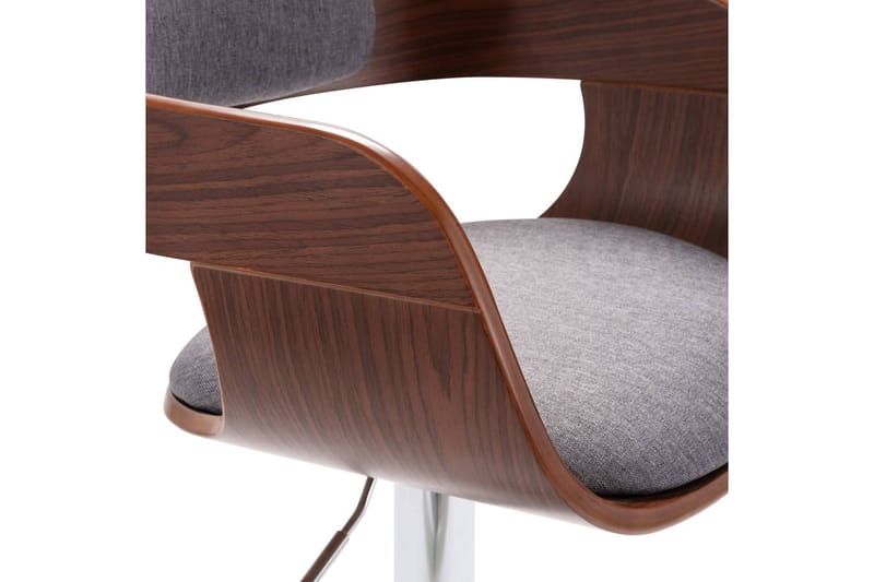 Barstol plywood och grått tyg - Grå - Möbler - Matplats - Barmöbler - Barstolar