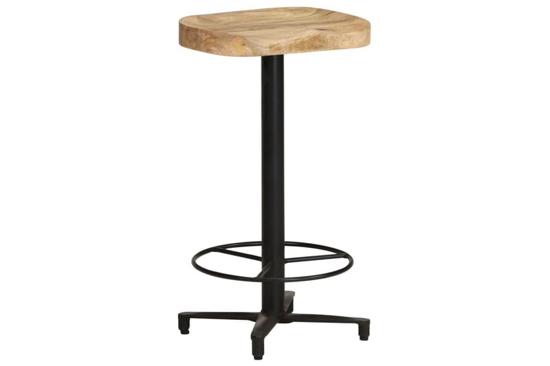 Barstolar 2 st 66 cm massivt mangoträ - Brun - Möbler - Matplats - Barmöbler - Barstolar