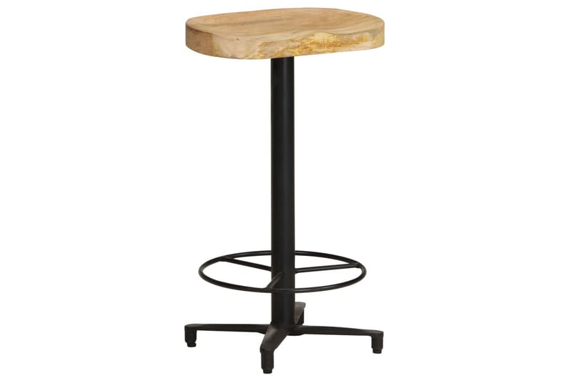Barstolar 2 st 66 cm massivt mangoträ - Brun - Möbler - Matplats - Barmöbler - Barstolar