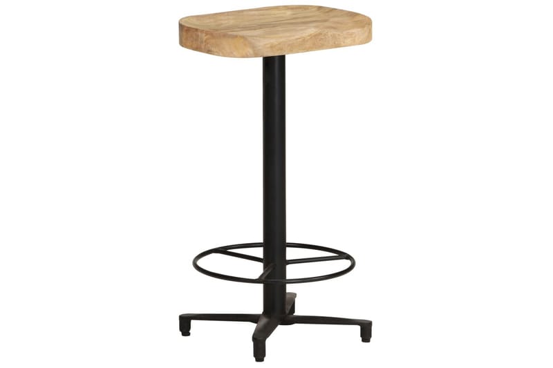 Barstolar 2 st 66 cm massivt mangoträ - Brun - Möbler - Matplats - Barmöbler - Barstolar