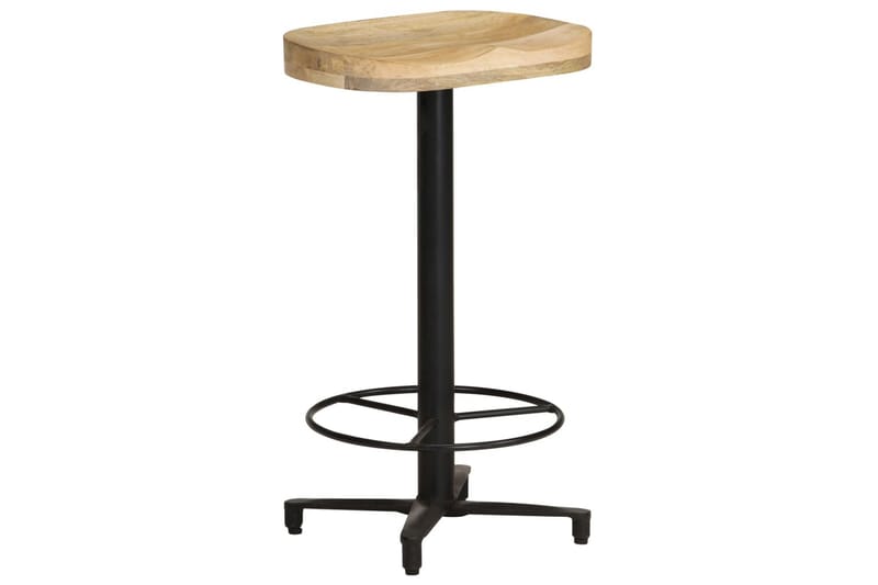 Barstolar 2 st 66 cm massivt mangoträ - Brun - Möbler - Matplats - Barmöbler - Barstolar