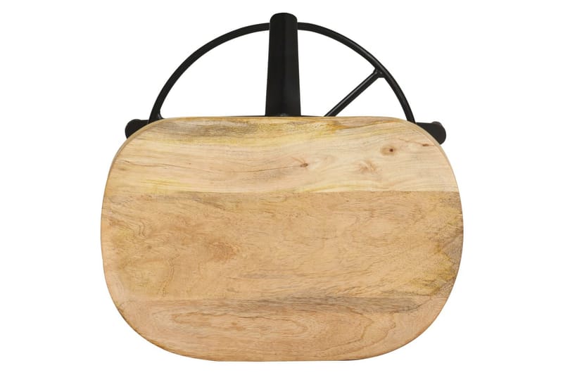 Barstolar 2 st 66 cm massivt mangoträ - Brun - Möbler - Matplats - Barmöbler - Barstolar