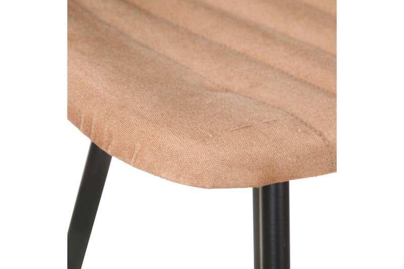 Barstolar 2 st brun äkta skinn - Brun - Möbler - Matplats - Barmöbler - Barstolar