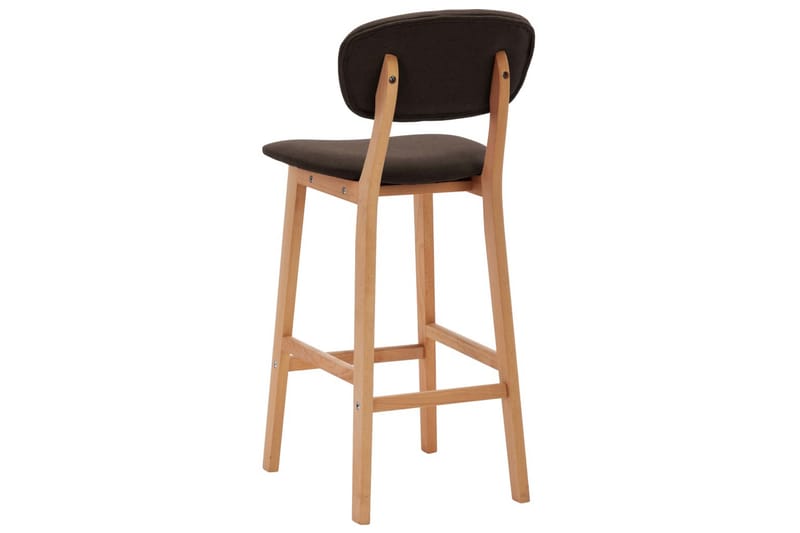 Barstolar 2 st brun tyg - Brun - Möbler - Matplats - Barmöbler - Barstolar