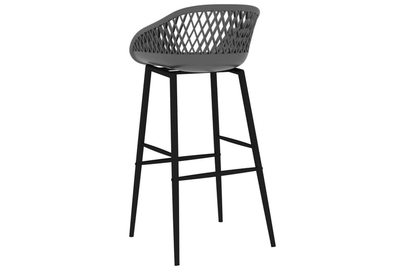 Barstolar 2 st grå - Grå - Möbler - Matplats - Barmöbler - Barstolar