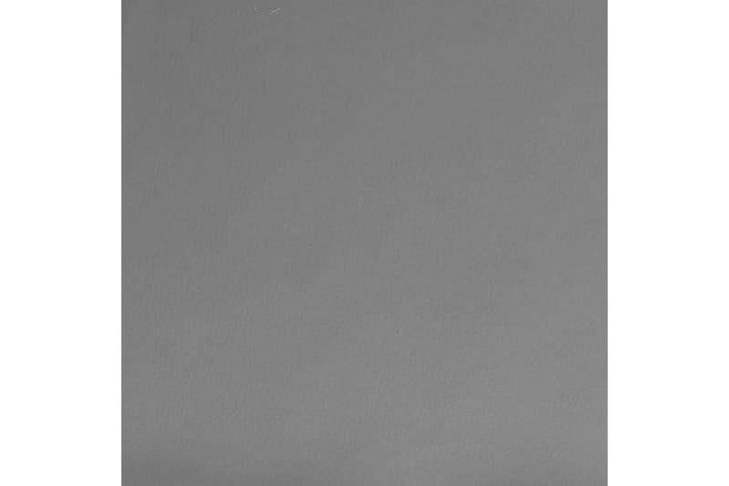 Barstolar 2 st grå konstläder - Grå - Barstolar