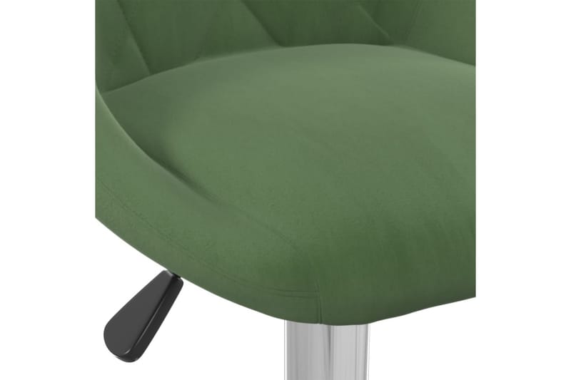 Barstolar 2 st mörkgrön sammet - Grön - Möbler - Matplats - Barmöbler - Barstolar
