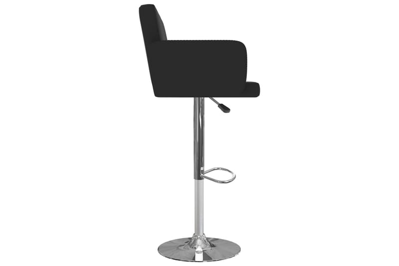Barstolar 2 st svart konstläder - Svart - Möbler - Matplats - Barmöbler - Barstolar