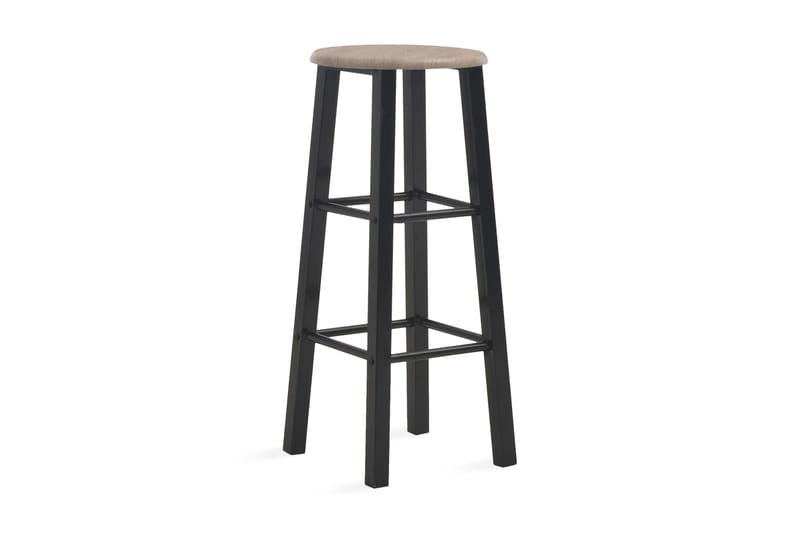 Barstolar 2 st svart MDF - Svart - Möbler - Matplats - Barmöbler - Barstolar