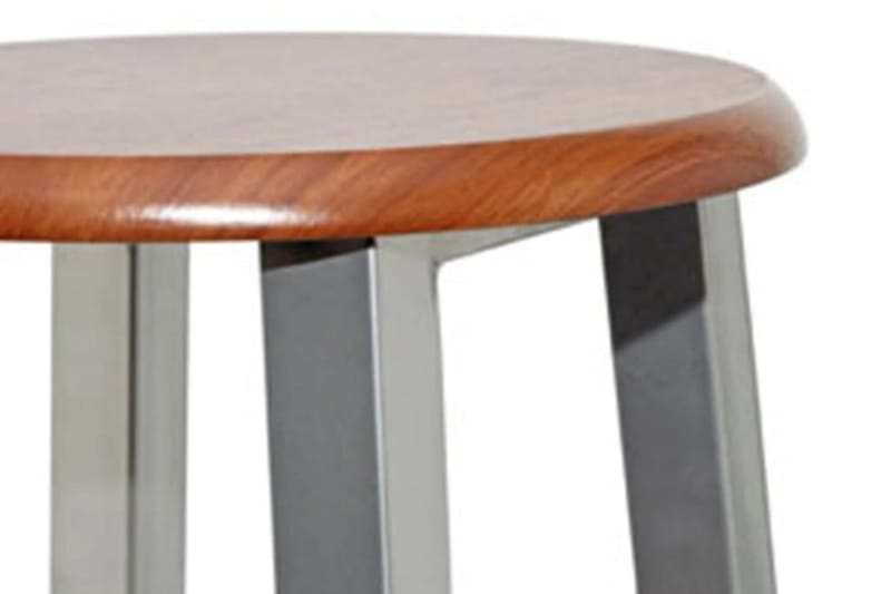 Barstolar 4 st silver och brun MDF - Brun - Möbler - Matplats - Barmöbler - Barstolar