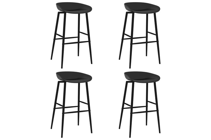 Barstolar 4 st svart - Svart - Möbler - Matplats - Barmöbler - Barstolar