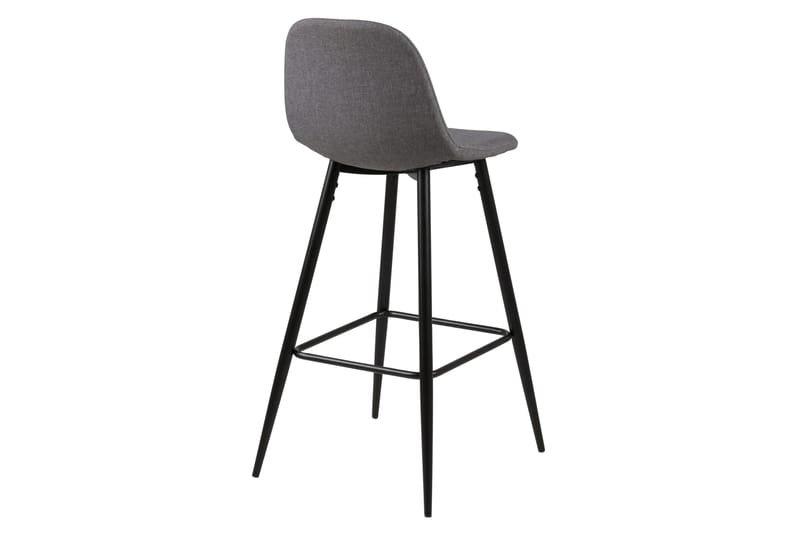 BILMA Barstol Ljusgrå/Svart - Grå - Möbler - Matplats - Barmöbler - Barstolar