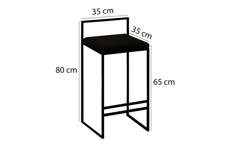 Bitanya Barstol - Grå - Möbler - Matplats - Barmöbler - Barstolar