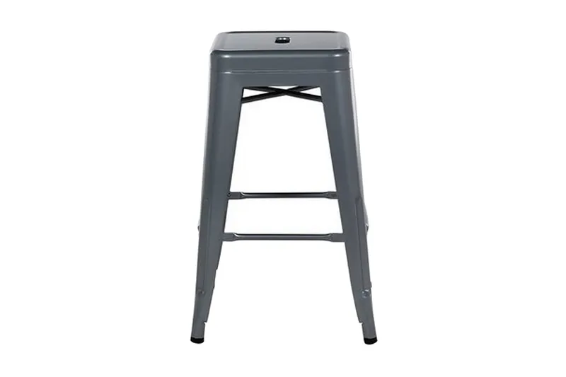 Cabrillo Barstol 40 cm, Silver
