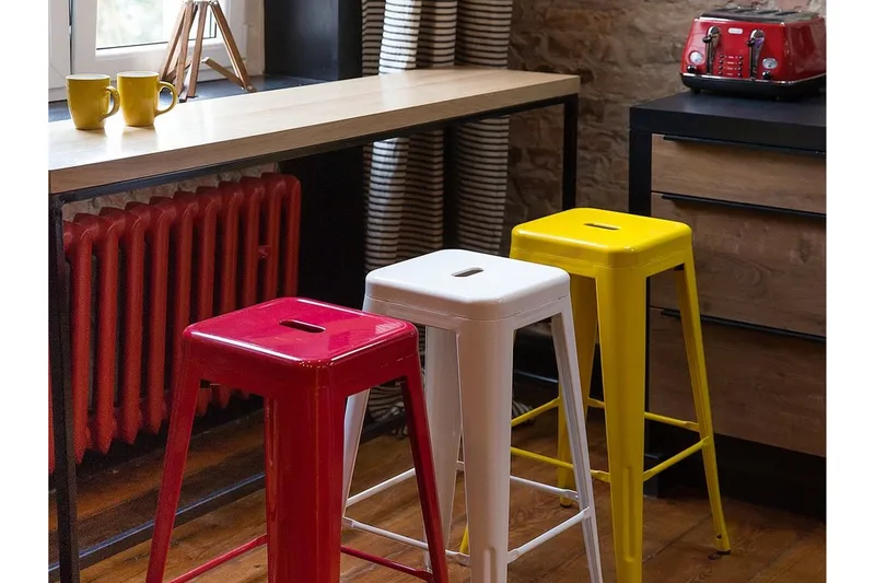 Cabrillo Barstol 44 cm - Gul - Möbler - Matplats - Barmöbler - Barstolar