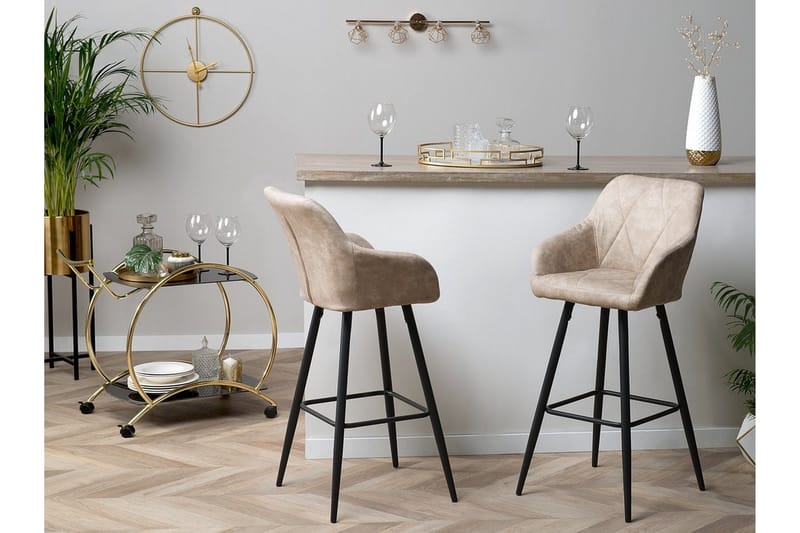 Darien Barstol 41 cm - Beige - Möbler - Matplats - Barmöbler - Barstolar